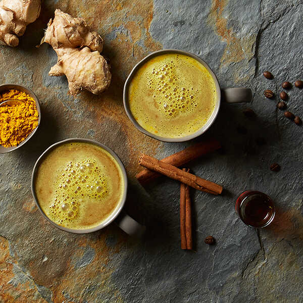 Recipe for Turmeric Latte with Maple Spice
