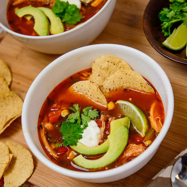 Recipe for Slow Cooker Turkey Tortilla Soup