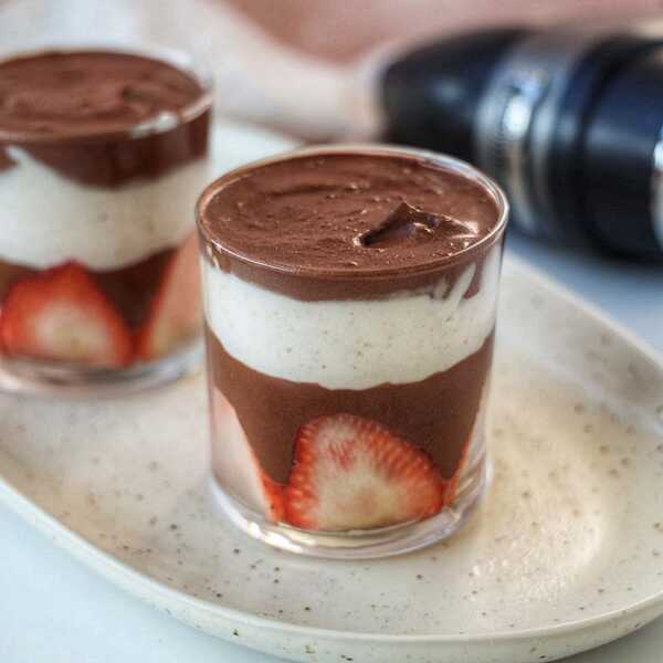 Recipe for Two Ingredient Chocolate Mousse