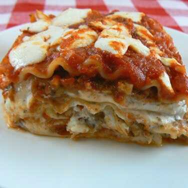 Recipe for Vegetable Lasagna