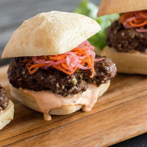 Recipe for Vietnamese Burgers