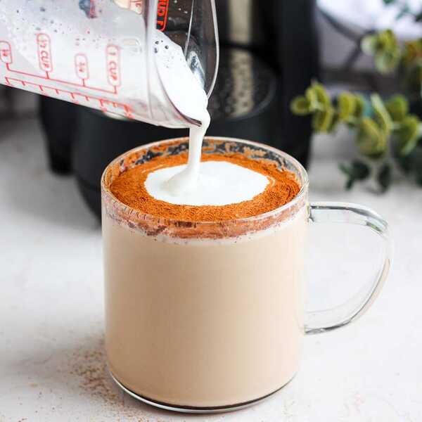Recipe for White Chocolate Salted Caramel Latte
