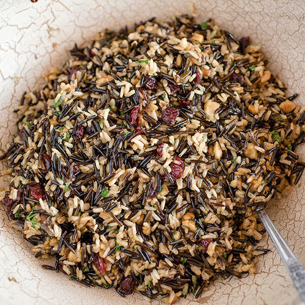 Recipe for Cranberry Herb Wild Rice Pilaf