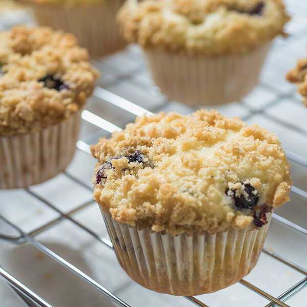 Recipe for Zucchini Blueberry Muffins