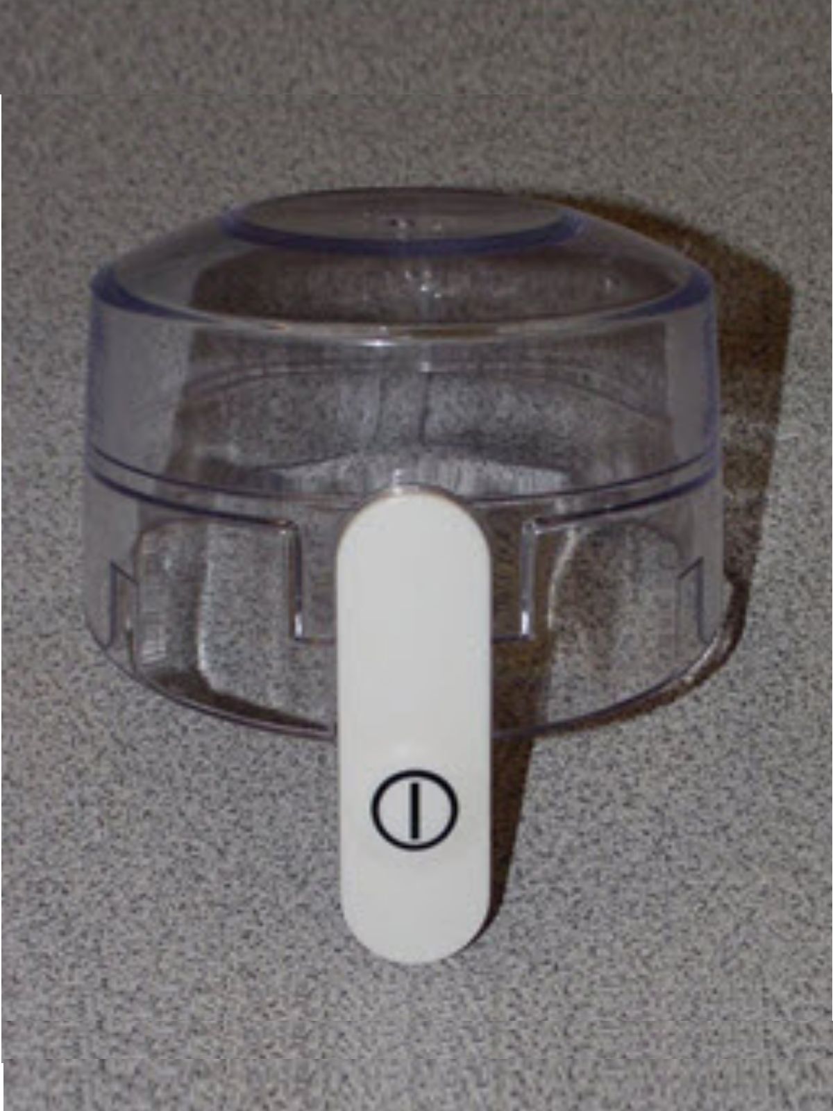 Cover w/Black Button