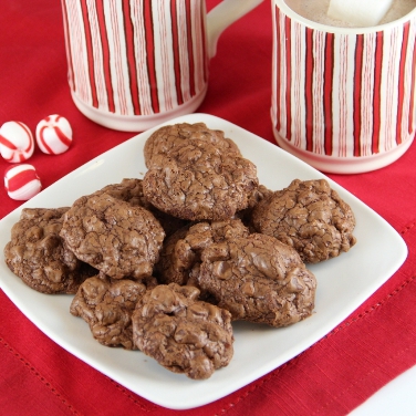 Triple Chocolate Cookies