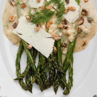 Related recipe - Roasted Asparagus Salad with Blue Cheese Vinaigrette